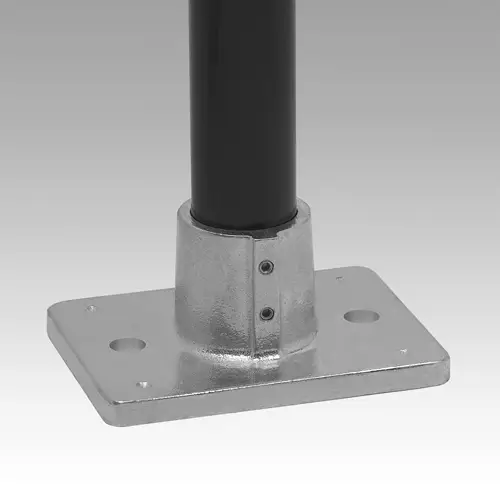 #48H Rectangular Floor Flange